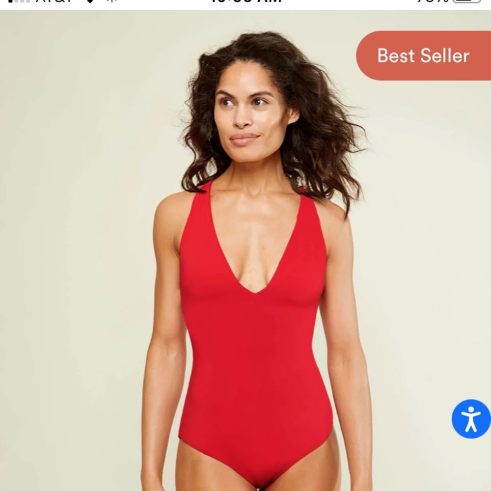 Andie swim Bali bathing suit—size medium long torso